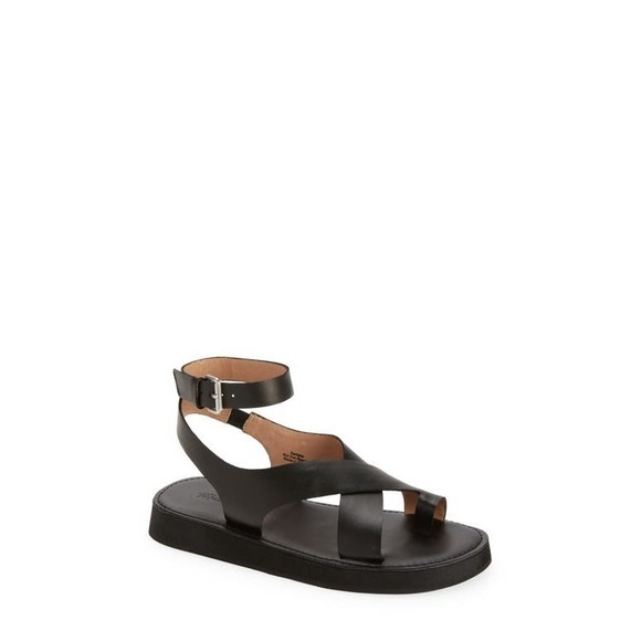 Madewell the Natasha Flatform Sandal Women's Sandals True Black : 6.5 M